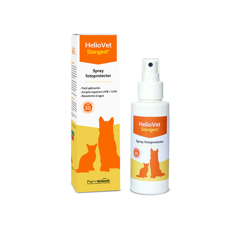 Protección Solar en spray para perros y gatos Stangest Heliovet