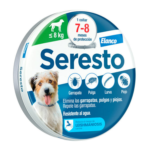Collar antiparasitario para perros Seresto