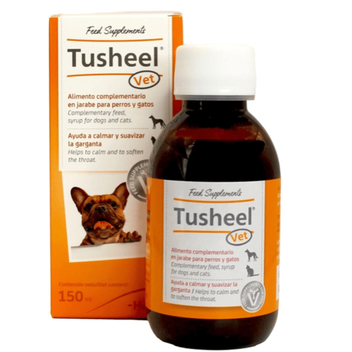 Jarabe tos perros y gatos Tusheel