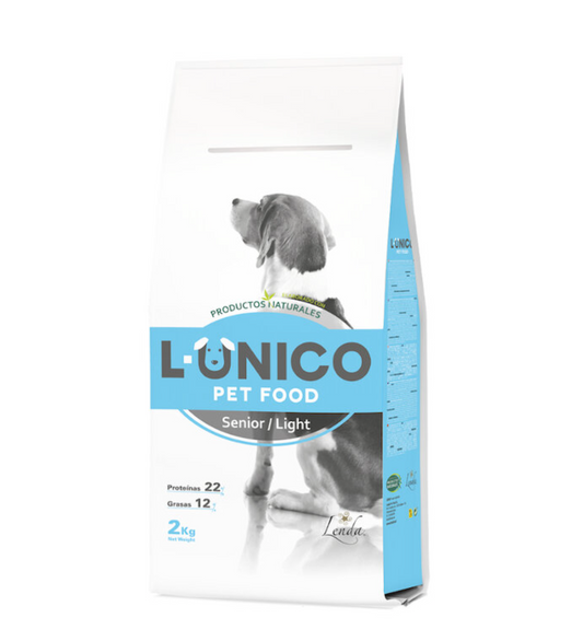 Pienso light perros senior L-Único