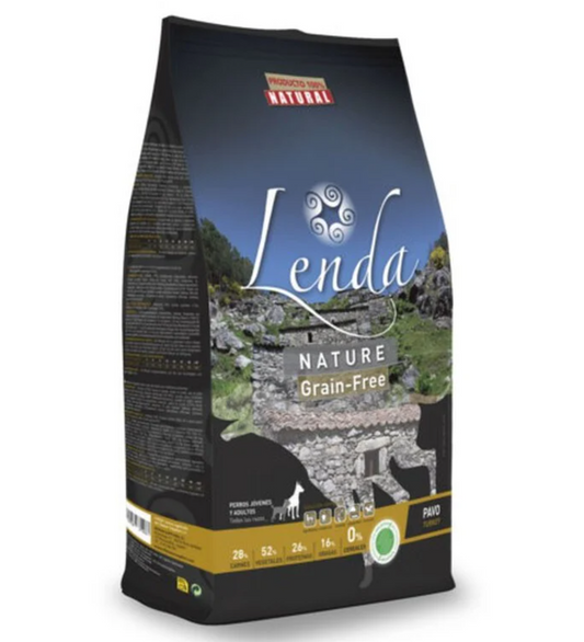 Pienso sin cereales de pavo Lenda Nature