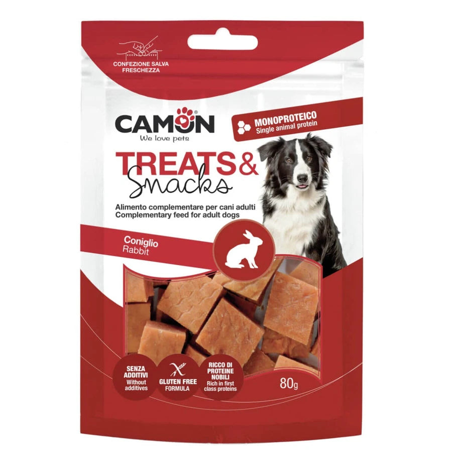 Snack de conejo para perros Camon