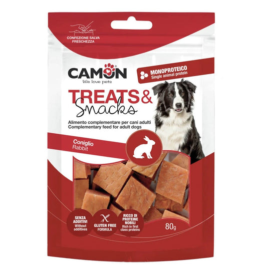 Snack de conejo para perros Camon
